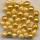 Wachsperlen gold, Inhalt 40 Stück, Größe 6 - 8 mm, Glas, Mix